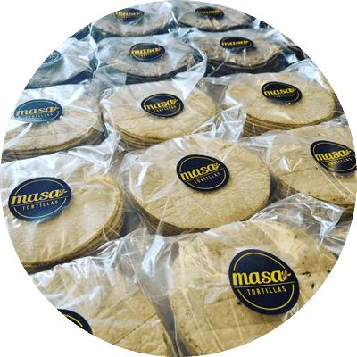 Different colour tortillas